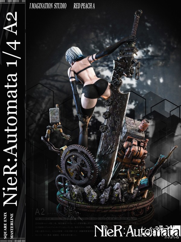 Imagination studio x Red Peach A NieR:Automata A2 Hot Sexy 1/4 Statue